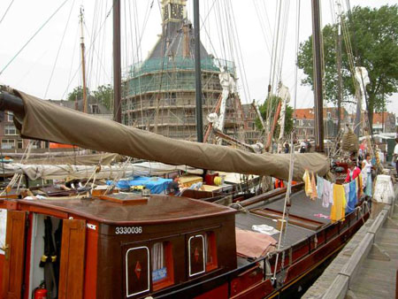 Hoorn_boot_en_Hoofdtoren